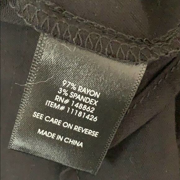 NWT TORRID EMBROIDERY DETAIL‎ BLACK DRESS S… - Picture 9 of 9